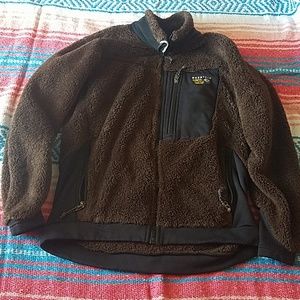 Mountain headwear fuzzy fleece